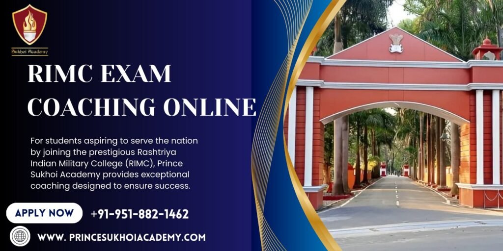 RIMC Exam Coaching Online in Haryana