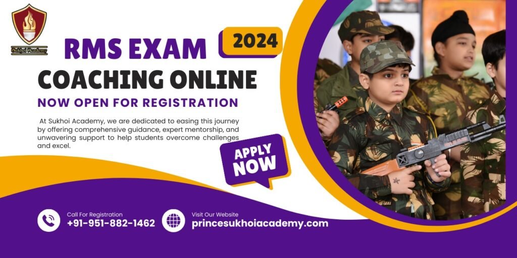 RMS Exam Coaching Online in Haryana