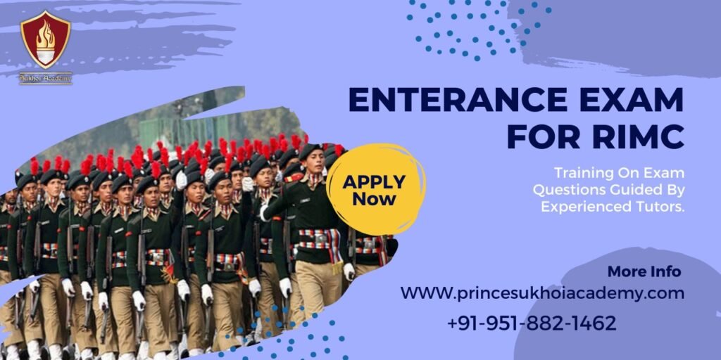 Enterance Exam for RIMC in Haryana